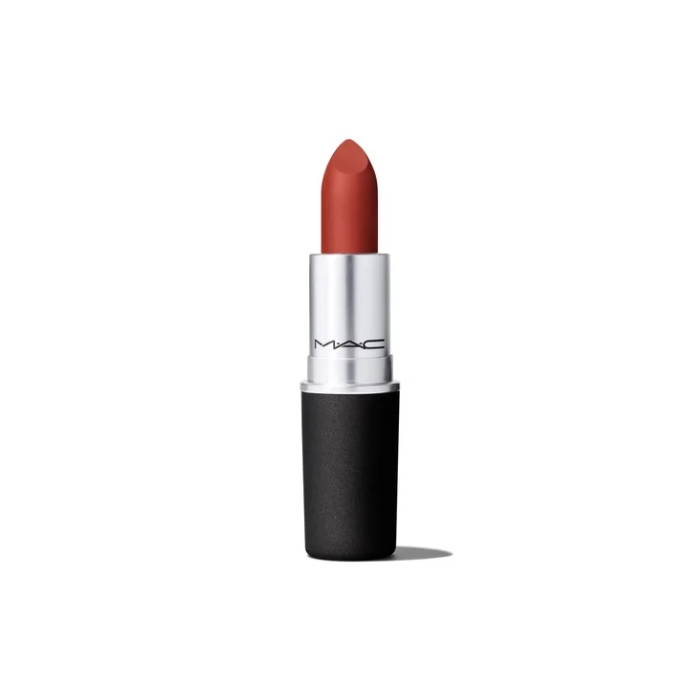 رژلب مک پادر کیس دوبونت باز (MAC Dubonnet Buzz Powder Kiss Lipstick)