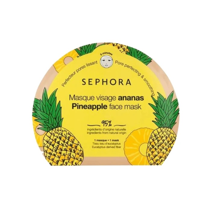 ماسک ورقه‌ای آناناس سفورا (Sephora Pineapple Face Sheet Mask)