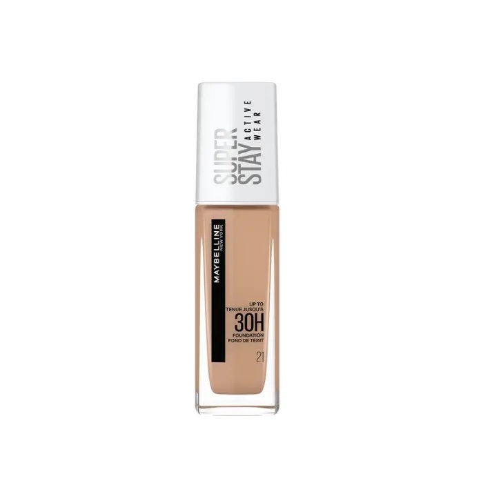 کرمپودر 30 ساعته میبلین (Maybelline SuperStay Active Wear 30H Foundation)