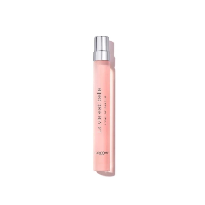 عطر مینی لا ویه است بل لانکوم، با طراحی شیک و رایحهای گلی و شیرین، مناسب برای استفاده روزانه و هدیهای خاص.