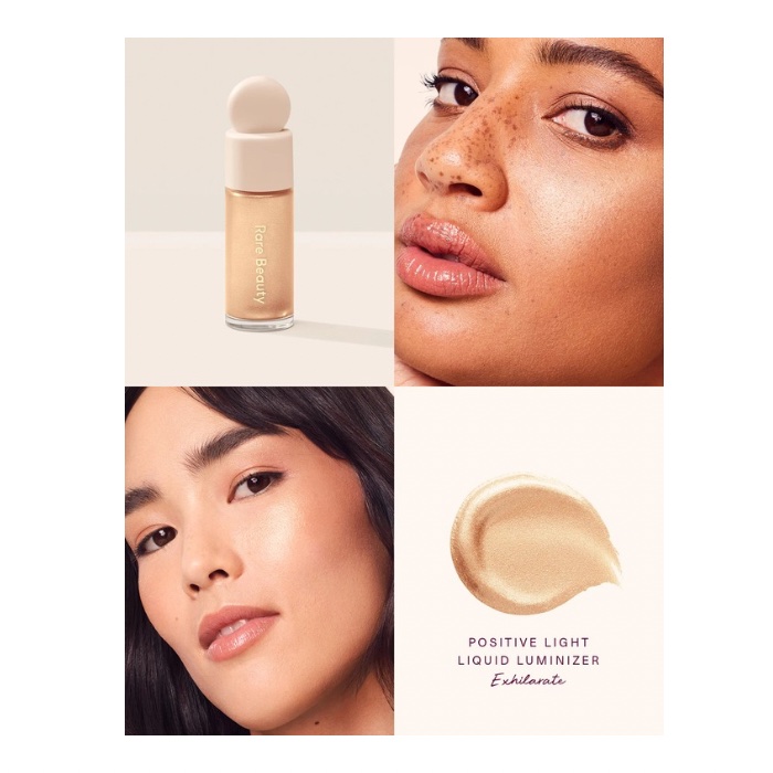 هایلایتر مینی سایز رِر بیوتی سلنا گومز (Rare Beauty by Selena Gomez Mini Positive Light Liquid Luminizer) - تصویر 2