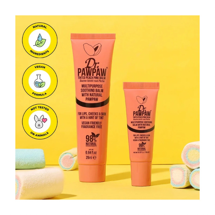 بالم لب رنگی دکتر پاو پاو (Dr.PAWPAW Tinted Lip Balm) - تصویر 2