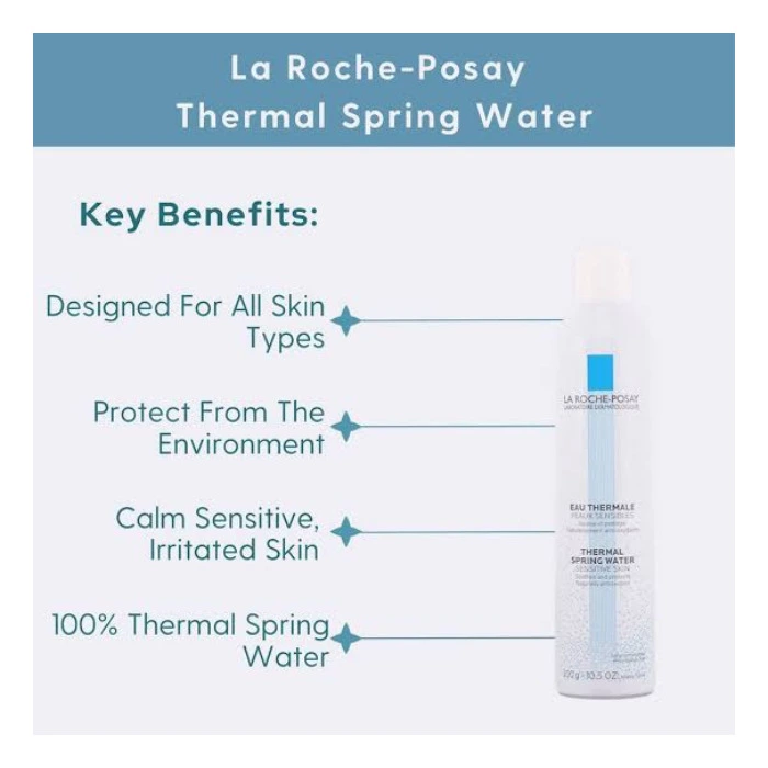 اسپری آب مینی لاروش پوزای (La Roche-Posay Thermal Spring Water Mist) - تصویر 3
