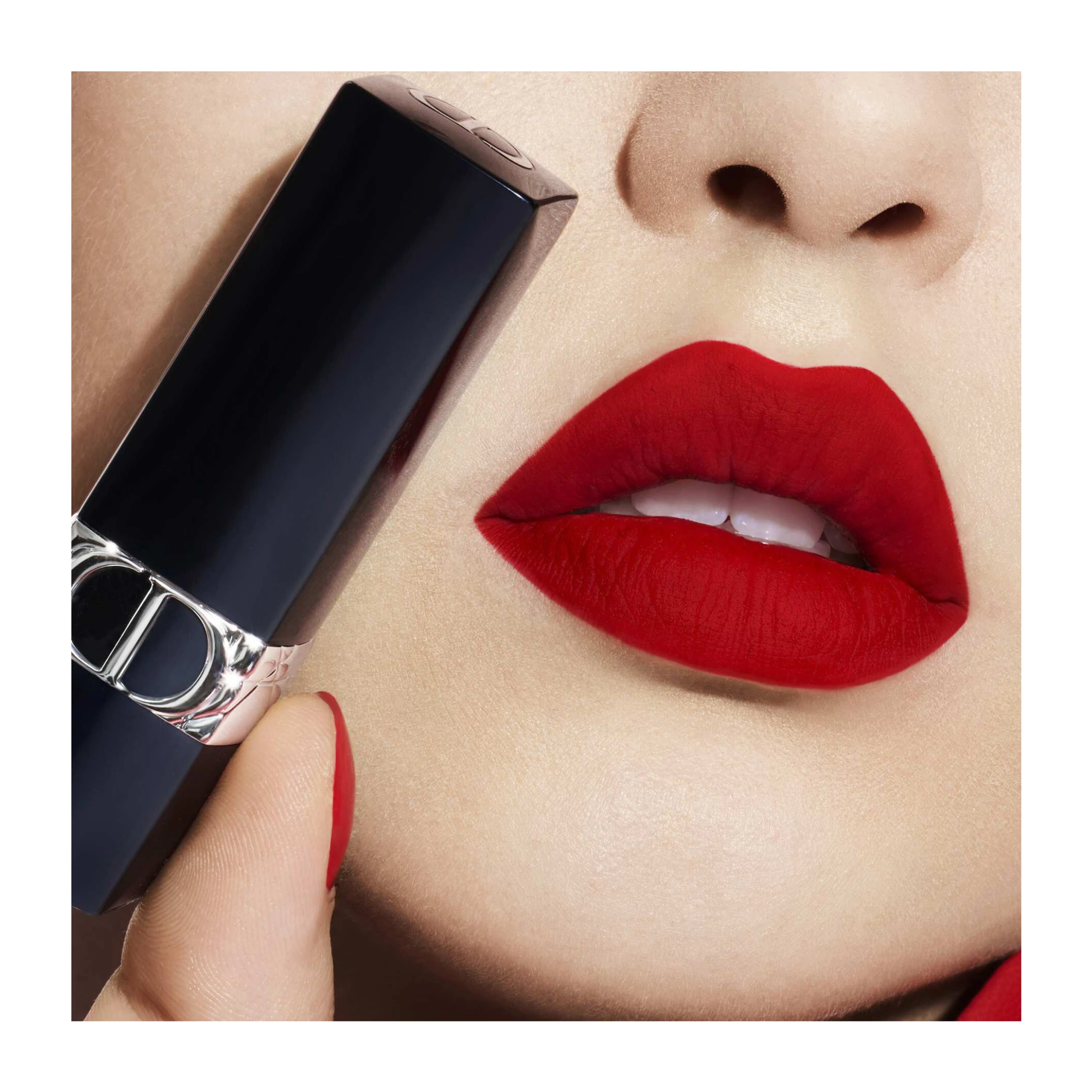 ست رژ لب لیمیتد ادیشن دیور + کیف آرایشی کوتور (Rouge Dior Couture Lip Essentials – Limited Edition) - تصویر 4