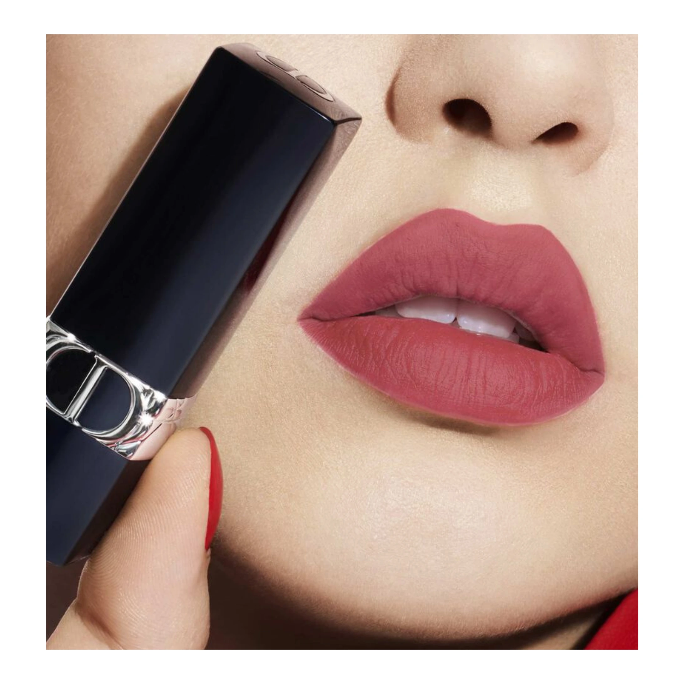 ست رژ لب لیمیتد ادیشن دیور + کیف آرایشی کوتور (Rouge Dior Couture Lip Essentials – Limited Edition) - تصویر 5