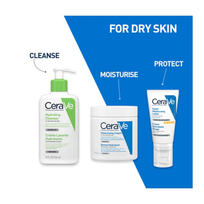 شوینده مینی آبرسان سراوی (CeraVe Hydrating Cleanser – Mini Size) - تصویر 2