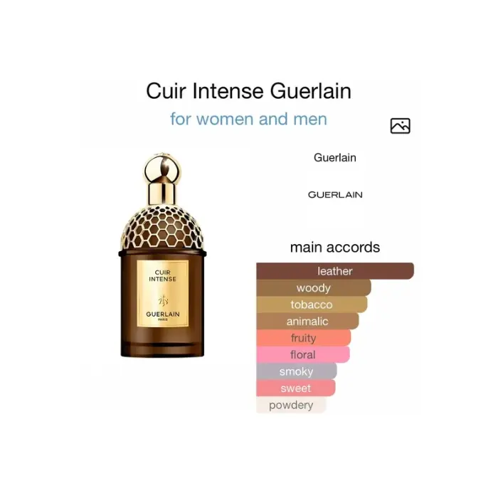عطر مینی کوئیر اینتنس گرلن (GUERLAIN Absolus Allegoria Cuir Intense Eau de Parfum Mini) - تصویر 3