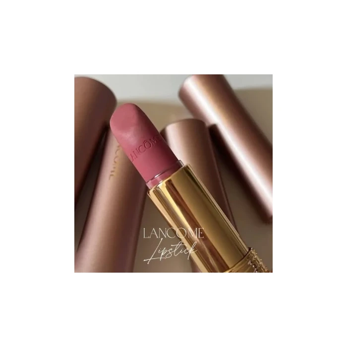 رژلب مات مینی هاش هاش لانکوم (Lancome Lipstick Hush Hush Matte 320 - Mini Size) - تصویر 3