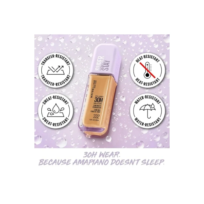 کرم پودر لومی مت میبلین (Maybelline New York Superstay Lumi Matte Foundation) - تصویر 4