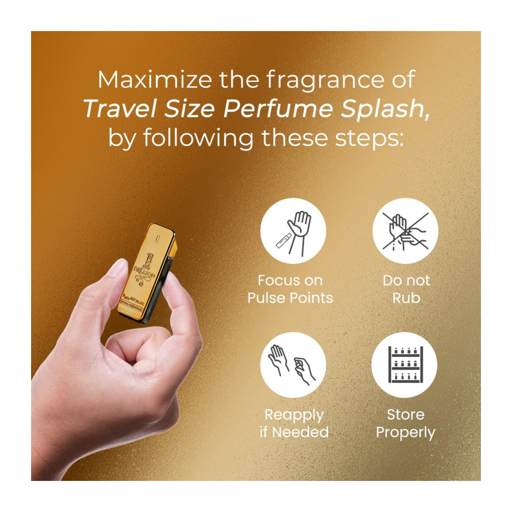 عطر مینی وان میلیون پاکو رابان (Paco Rabanne 1 Million Mini EDT) - تصویر 3