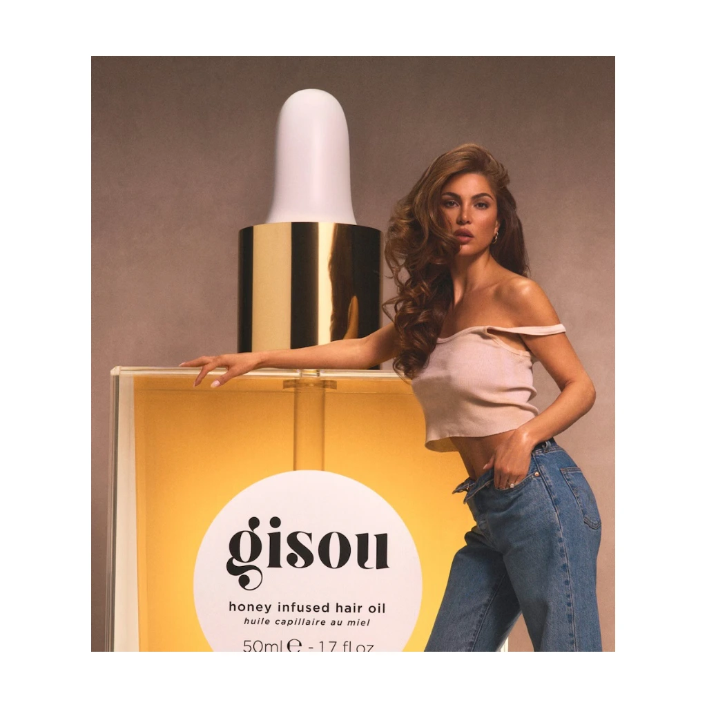 روغن موی هانی اینفیوزد گیسو (Gisou Honey Infused Hair Oil) - تصویر 3