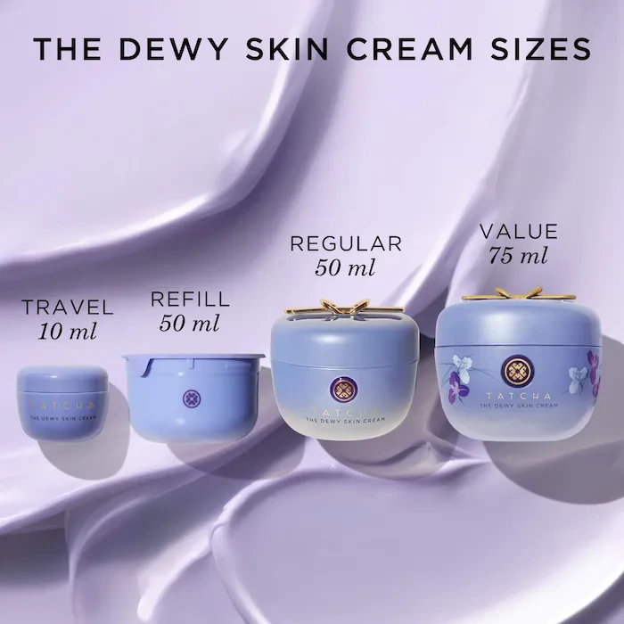 کرم مرطوب کننده و آبرسان دوی تاچا (TATCHA The Dewy Skin Cream) - تصویر 2