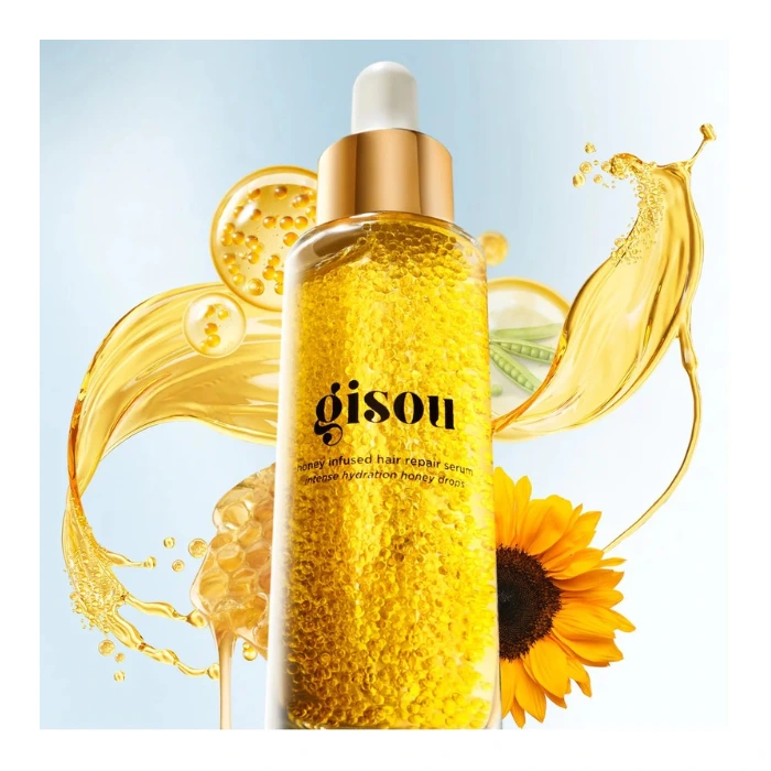 سرم ترمیمکننده قوی مو حاوی عسل گیسو (Gisou Honey Infused Hair Repair Serum Intense) - تصویر 4