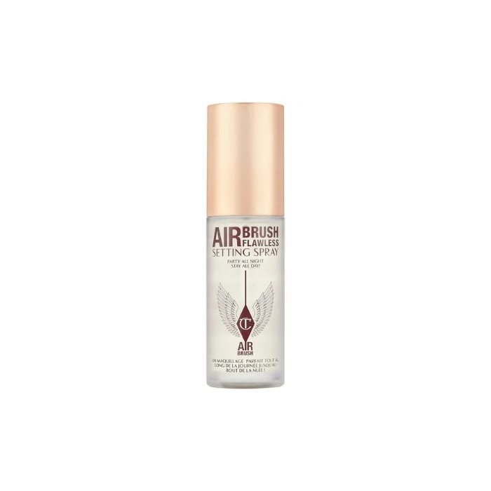 اسپری فیکس مینی شارلوت تیلبری مدل ایربراش (Charlotte Tilbury Airbrush Flawless Setting Spray Mini)