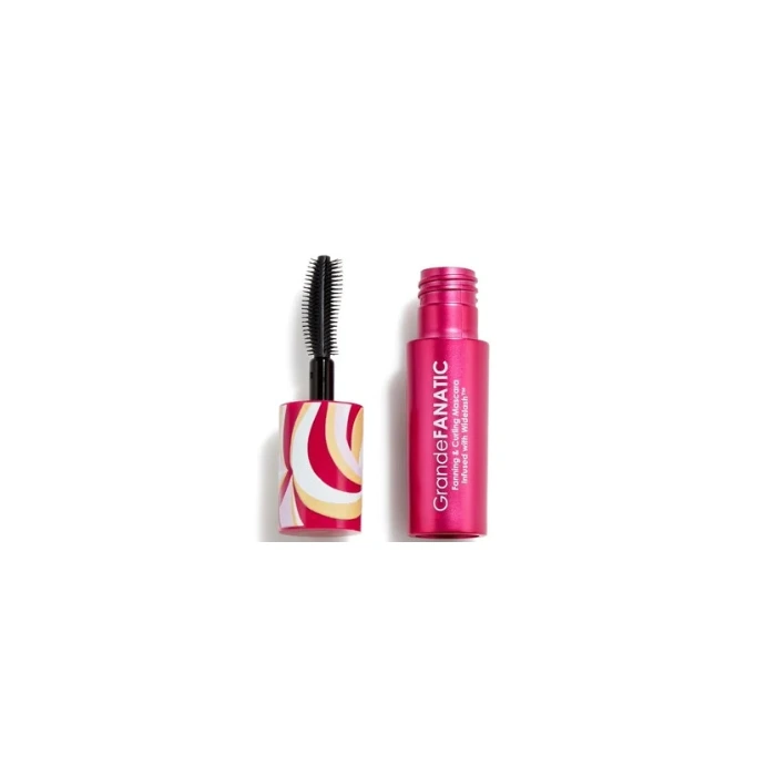 ریمل مینی فرکننده و حالتدهنده گرنده کازمتیکس گرند فاناتیک حاوی وایدلش (Grande Cosmetics GrandeFANATIC Fanning & Curling Mascara Infused With Widelash)