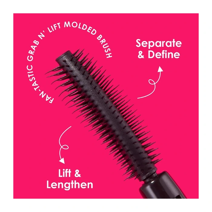 ریمل مینی فرکننده و حالتدهنده گرنده کازمتیکس گرند فاناتیک حاوی وایدلش (Grande Cosmetics GrandeFANATIC Fanning & Curling Mascara Infused With Widelash) - تصویر 2