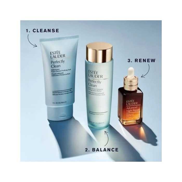 فوم پاککننده و ماسک پاککننده عمیق چندکاره استی لادر مدل پرفکتلی کلین (Estée Lauder Perfectly Clean Multi-Action Foam Cleanser/Purifying Mask) - تصویر 2