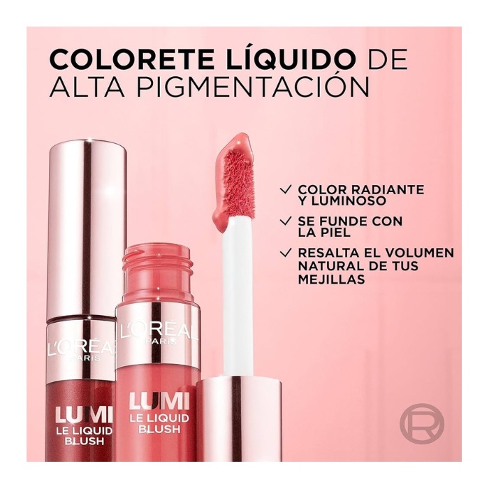 رژ گونه مایع لورآل مدل ترو مچ لومی شید (L'Oreal Paris True Match Lumi Le Liquid Blush) - تصویر 2